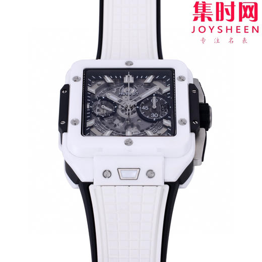 BBF白陶瓷方形计时男士腕表 商品图2