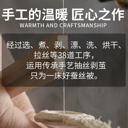 【会呼吸的蚕丝被】睡一次爱上一辈子，蓬松厚实四季好被！ 商品图3