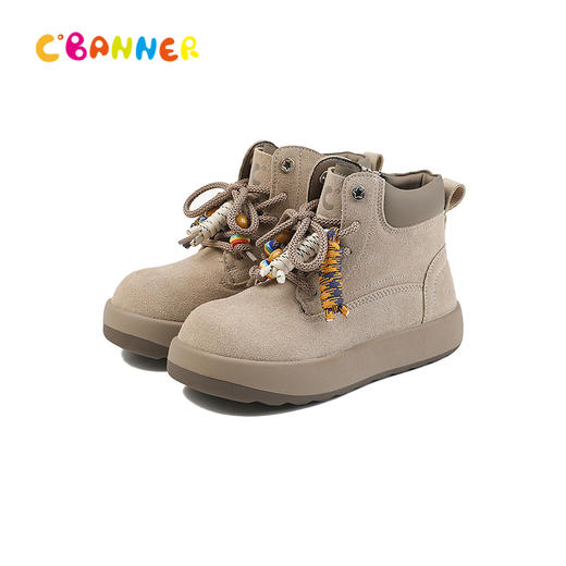 千百度冬季游牧风串珠时尚潮流童鞋A25670001 商品图2