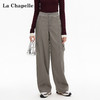 会员福利【100高支棉+廓形显瘦】拉夏贝尔/La Chapelle工装风直筒阔腿裤高腰百搭时髦酷感休闲裤Get美高穿搭 商品缩略图0