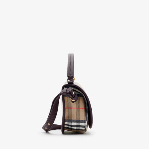 BURBERRY 巴宝莉 女士字母徽标刻字 Highlands 提挎包 格子 8112160 B9368 商品图1