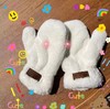 【奶呼呼可爱敲保暖❗️内柔加绒柔软舒服】冬天加绒仿兔毛手套连指毛绒秋冬季保暖手套时尚可爱甜美女生学生。hb 商品缩略图3
