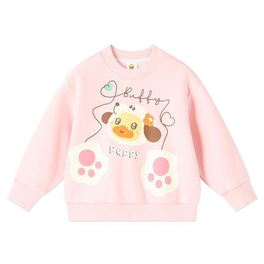 【加绒】B.Duck小黄鸭童装冬季圆领卫衣105-150码 FF5631901 商品图3