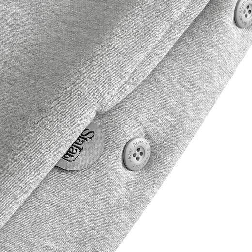 S.LAB | NASA系列灰色排扣休闲短裤 商品图3