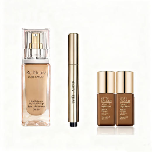 【雅诗兰黛】B1F绝色镜面唇膏（128 156 655 289  890 513 390） +雅诗兰黛白金级奢宠光璨精华粉底液19 SPF20/PA++++  30ML（19 20 21） 商品图0