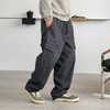徐太浪【多口袋 立体裁剪】大码工装裤男春秋宽松直筒休闲裤长裤 商品缩略图0