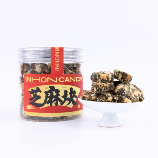 INHON隐涵 芝麻块 两罐装 零食小吃 下午茶 追剧伴侣 商品图2
