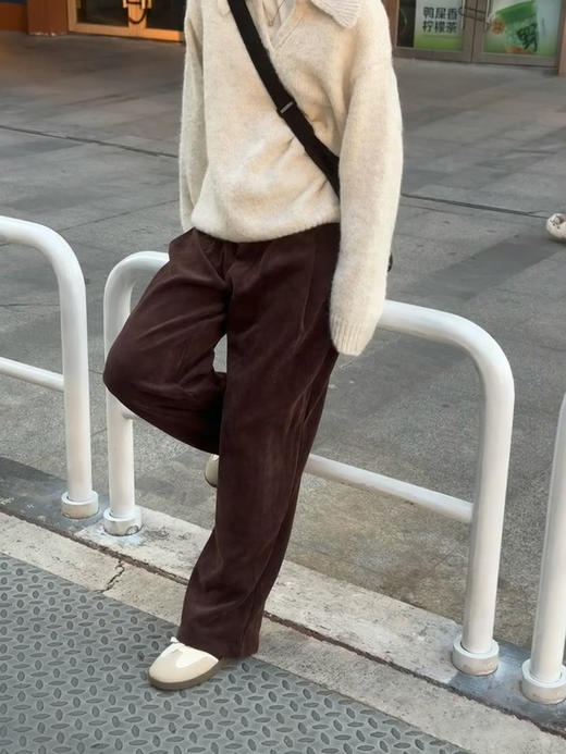 【高品质私服】【JN高腰复古直筒长裤】穿着柔软舒适、精至细腻、挺刮有型G1097-CC【无标出货 介意慎拍】 商品图6