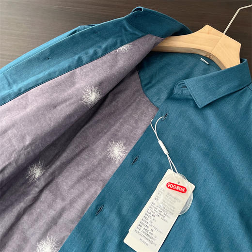 【90鹅绒】2025羽绒衬衫男士通勤衬衫鹅绒商务正装加厚衬衫冬款！ 商品图3