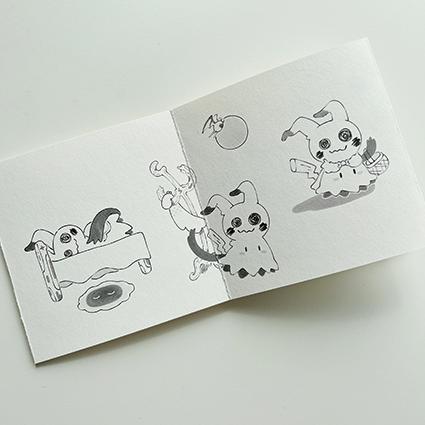 kox豪烁郎丨mini丘的万圣夜-折页画册 商品图0