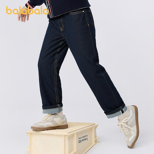 【商场同款】巴拉巴拉童装男童长裤儿童裤子2025新款秋装牛仔裤潮 商品图2