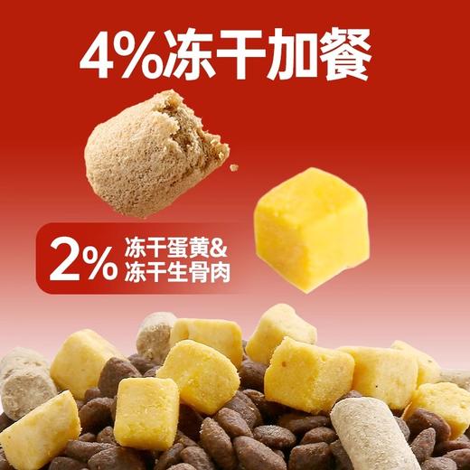 艾尔鲜肉来袭狗粮 蛋黄冻干生骨肉双拼成幼通用型犬粮 商品图2