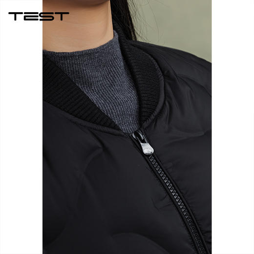 冬上新时尚菱格纹保暖显瘦百搭羽绒服2254062 商品图2