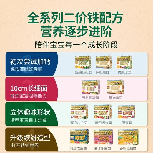 爷爷的农场有机婴幼儿营养面条类合集 商品图4