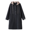 HR1231高级感连帽双面羊毛大衣2025秋冬新款长款气质女式毛呢外套 商品缩略图4