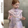 littletime女童旗袍2025秋冬新款儿童新中式国风连衣裙女宝礼服裙 商品缩略图4