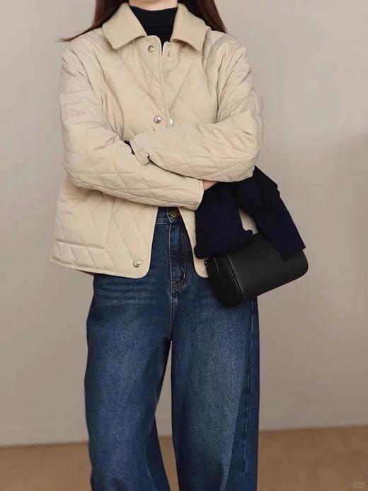 【高品质私服】【LP双面穿菱形绗缝夹克外套】宽松廓形线条简约流畅 极具包容性 随性提气G1104-CC【无标出货 介意慎拍】 商品图9