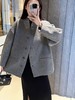 JN*同款极简无领绵羊毛呢大衣外套 商品缩略图11