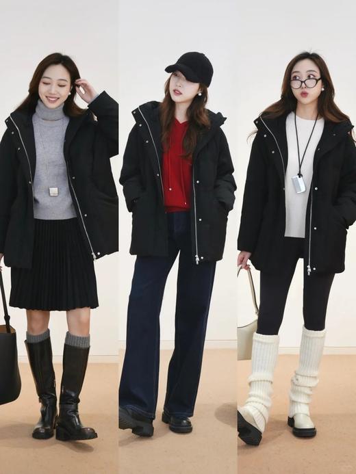 【高品质私服】【IC羊毛法兰绒羽绒服】手感柔软、绒面轻薄、色调优雅，直身松弛廓形，线条流畅G1440-CC【无标出货 介意慎拍】 商品图5