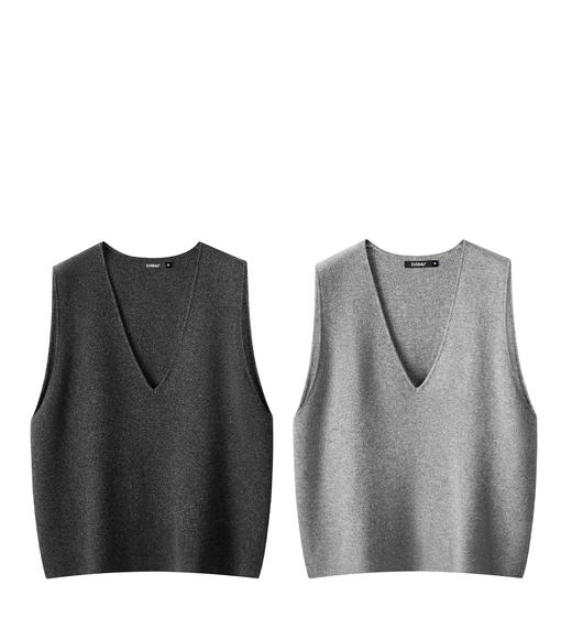 【澳洲品牌】EVERAU100%绵羊毛马甲EA8026 商品图0