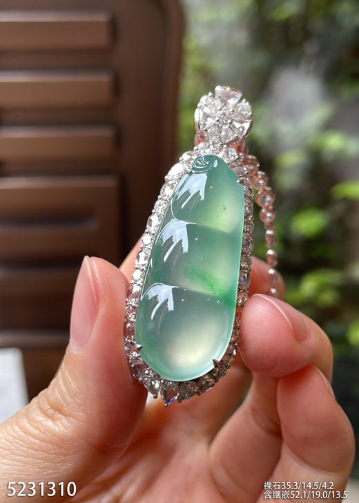 福豆吊坠【5231310】具体价格微信咨询 商品图0