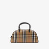 BURBERRY 巴宝莉 女士马术骑士徽标贴片高地保龄球包 格子 8112343 B9368 商品缩略图2