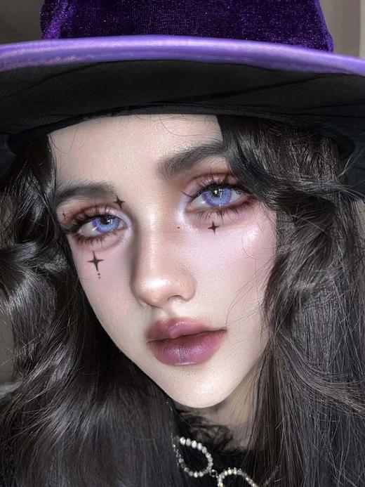 PuffGirl（Puff Girl）日抛2片装 紫焰幻梦  直径14.5mm着色13.8mm 商品图5