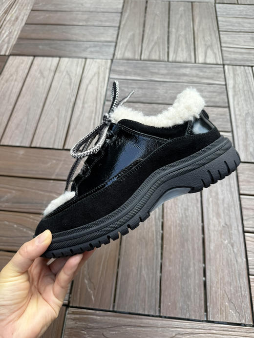 1026-3真香25B 原楦原材 泰迪熊配色 扎实厚底 毛毛运动鞋 休闲鞋 板鞋 我穿37 商品图2