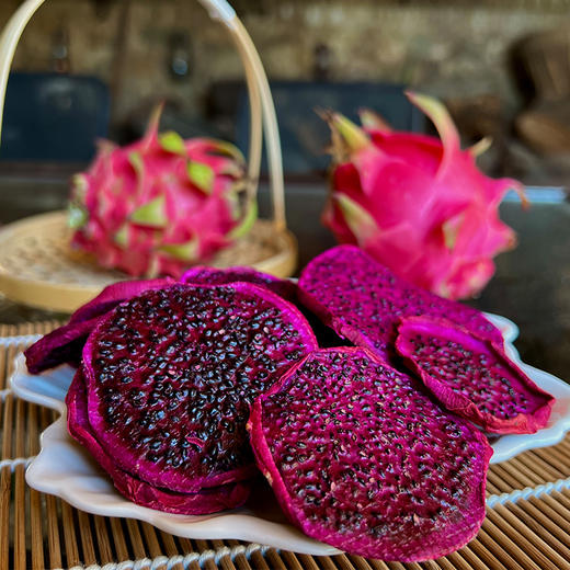 天意火龙果干 无添加 自然光晾晒 口感清香 富含花青素 商品图1