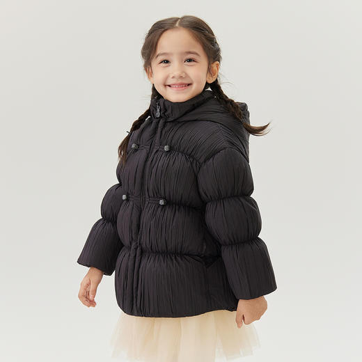 笛莎Deesha观山见女童羽绒服2025冬女童羽绒服 商品图1