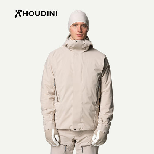 HOUDINI胡丁尼Ride Insulated飞车户外男冬防风保暖滑雪棉服外套 810045 商品图0