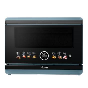 海尔食魔方微蒸烤炸一体机家用多功能电蒸烤箱 23L触控彩屏HW-CE23ZYAU1 商品图5