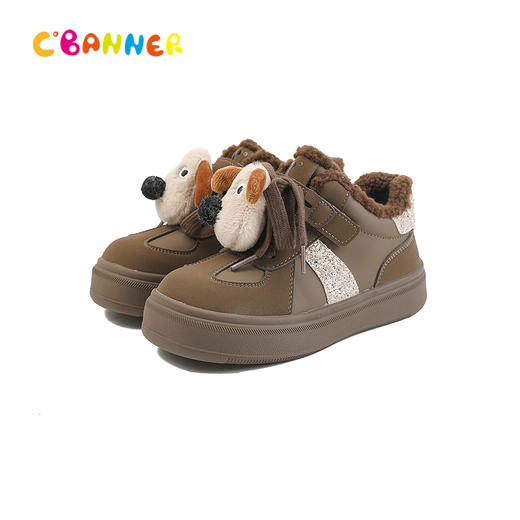 千百度冬季趣味立体饰扣卡通造型童鞋A25680009 商品图5