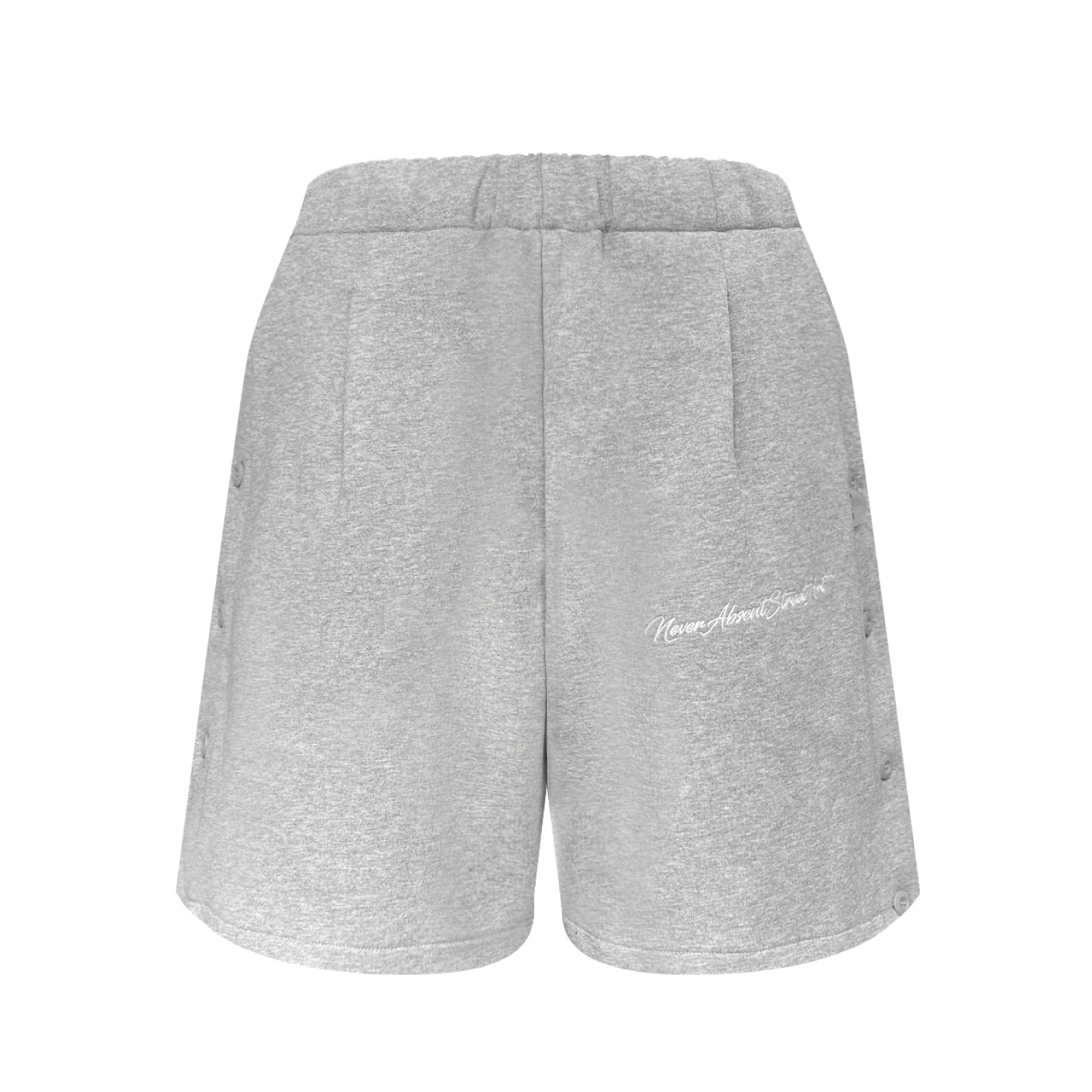 S.LAB | NASA系列灰色排扣休闲短裤