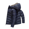半身缘男女装 冬季轻薄有型简洁宽松防静电男女同款排骨羽绒服2601 商品缩略图0
