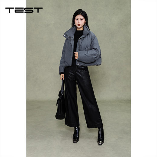 冬上新保暖时尚宽松百搭显瘦高级羽绒服外套2254033 商品图1