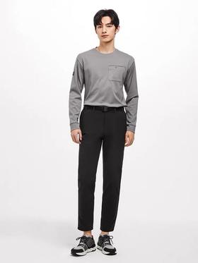 KL同款男士户外火山岩防泼水软壳运动裤