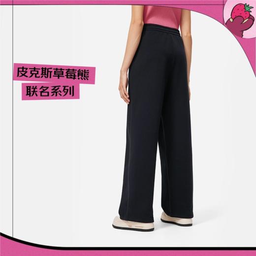 李宁女子2024秋季直筒宽松运动裤AKLU310-3 商品图2