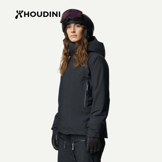HOUDINI胡丁尼Ride Insulated飞车户外女冬防风保暖滑雪棉服外套 810044 商品图5