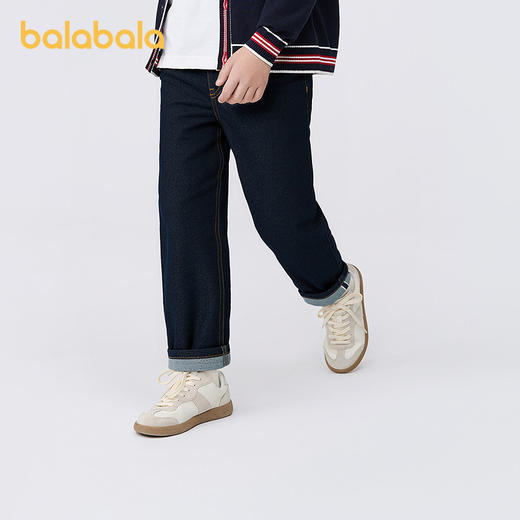 【商场同款】巴拉巴拉童装男童长裤儿童裤子2025新款秋装牛仔裤潮 商品图0