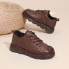 信诺真皮妈妈棉鞋女2025冬季新款中老年舒适不累脚加绒软底休闲鞋X5M131-212 商品缩略图1