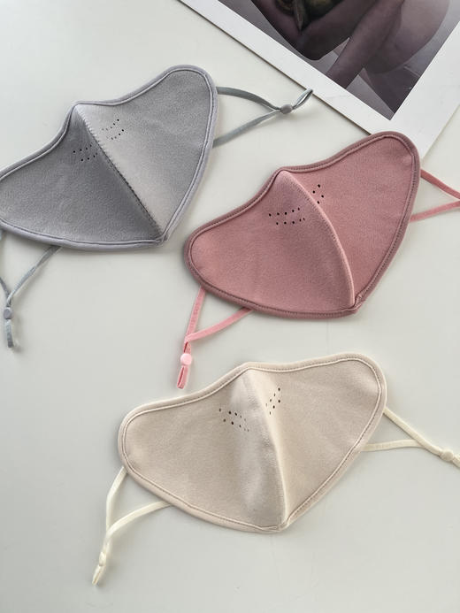 ❗19.9元/2个多送2个❗到手4个 双层暖绒 + 防晒 + 显脸小，戴眼镜也不起雾❗【双层加厚棉绒口罩】UPF50 + 高倍防晒，防晒保暖二合一！ 商品图12