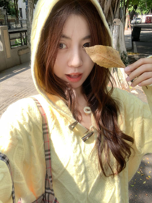 <曾小咸推荐> 现货秒杀！微信超特价！黄色连帽套头毛衣 日常189.99 立减90 秒杀99.99！ 商品图10