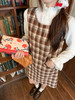 【169元任选2件】现货！红咖格子背心裙 商品缩略图9