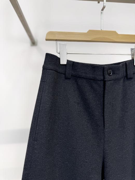 火桐hooton 驼绒蚕丝冬款窄版直筒针织裤TD9950 商品图4