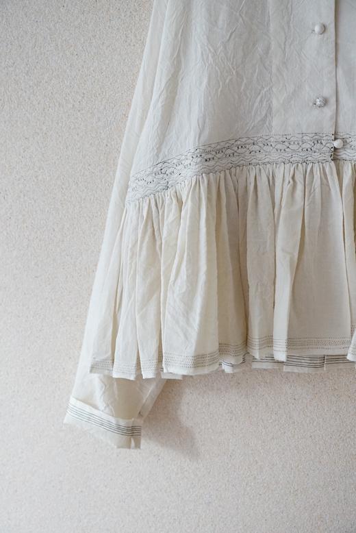 Maku刺绣花边复古衬衫 商品图12