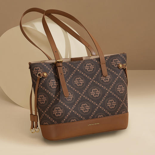 蔻一Cnoles 时尚复古大容量通勤包6171278 商品图10