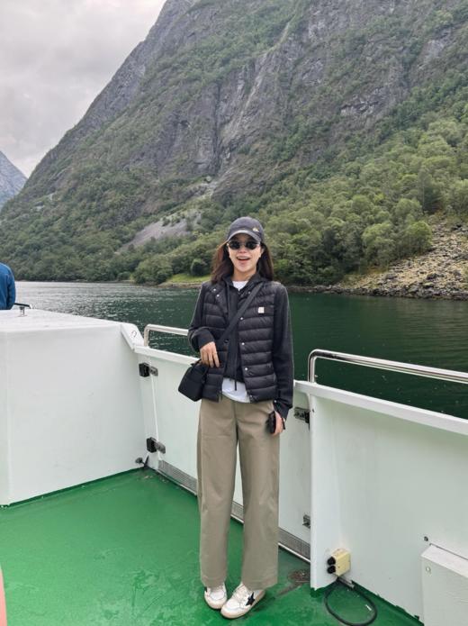 （预售七天发）高端设计师女装｜蒙家同款女士立领轻薄款鹅绒马甲！4色可选，可轻松搭配T恤或外套穿着，过渡季节，叠穿必不可少！无标发货，10.16日上新！WD 商品图5