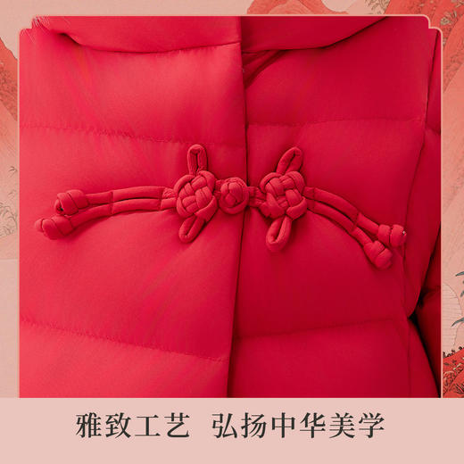 笛莎Deesha观山见女童羽绒服2025冬女童羽绒服 商品图3