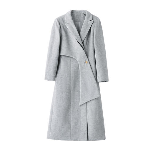 HR SNX3063时尚简约优雅毛呢外套 商品图4